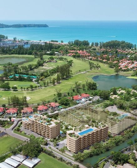 Bellaguna Golf Residences - tropical lifestyle environment near luxury property in Phuket with beach and resort surroundings