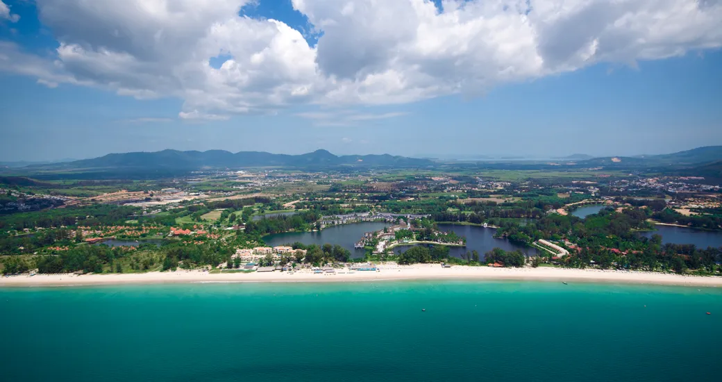 Laguna Phuket Aerial map