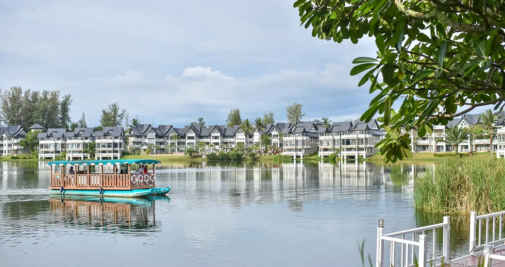 Shuttle Boat Within Resort