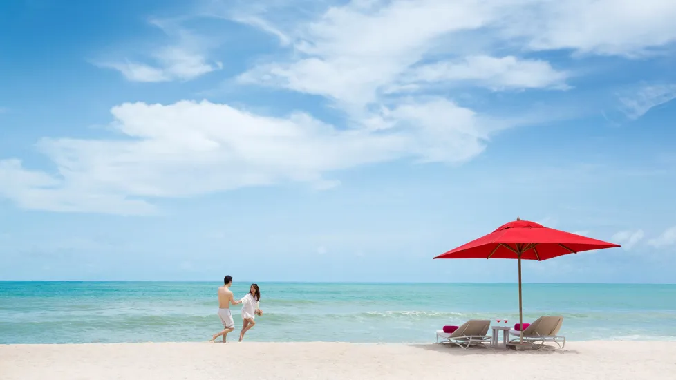 The weather is glorious for a day at the sunny beaches of Phuket.