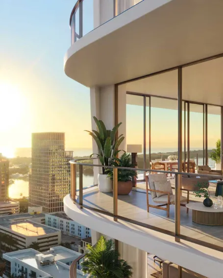 View overlooking water at Banyan Tree Residences West Palm Beach