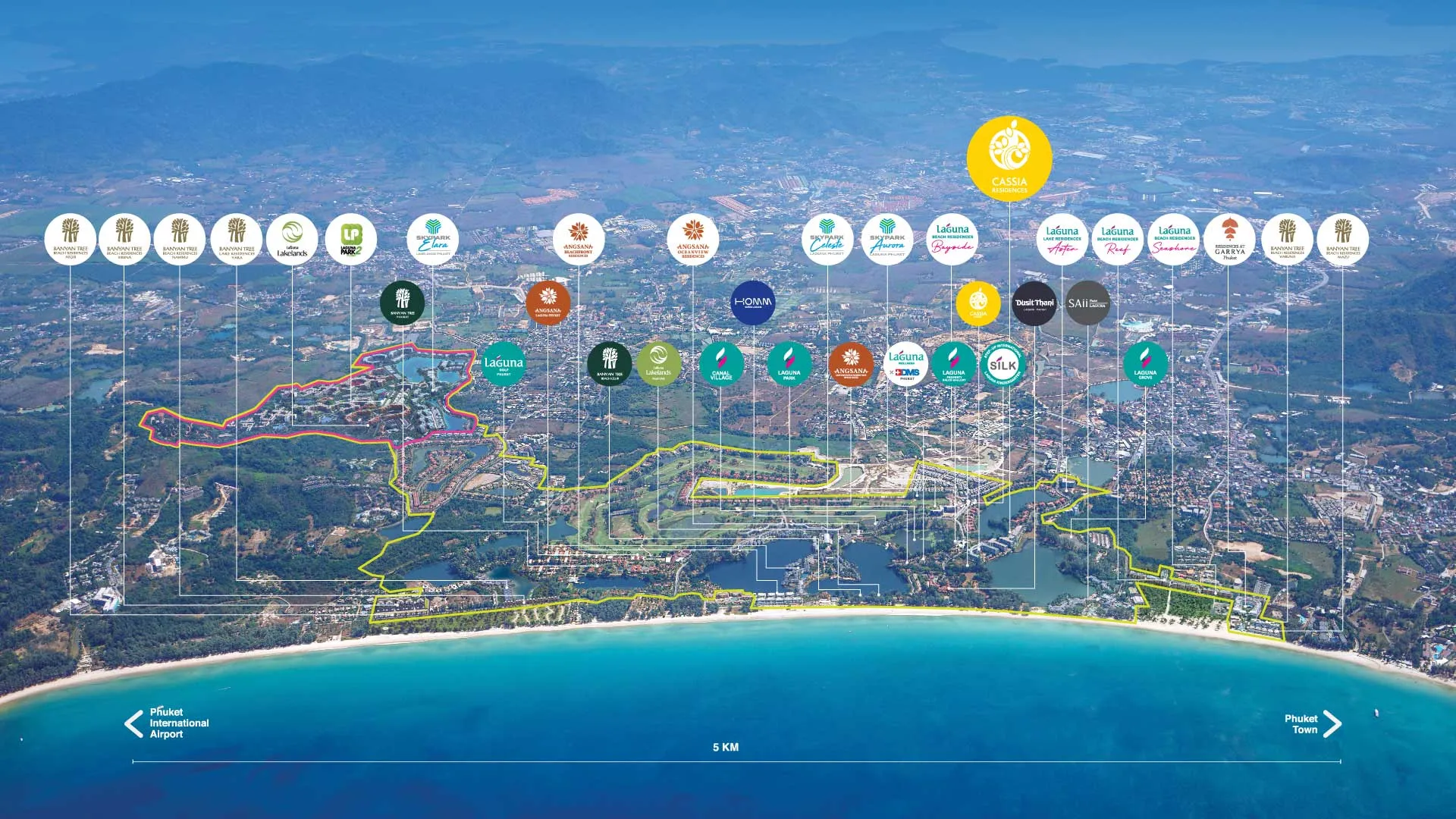 Aerial map 