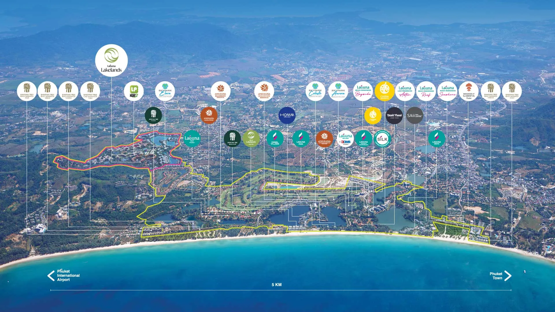Aerial map 