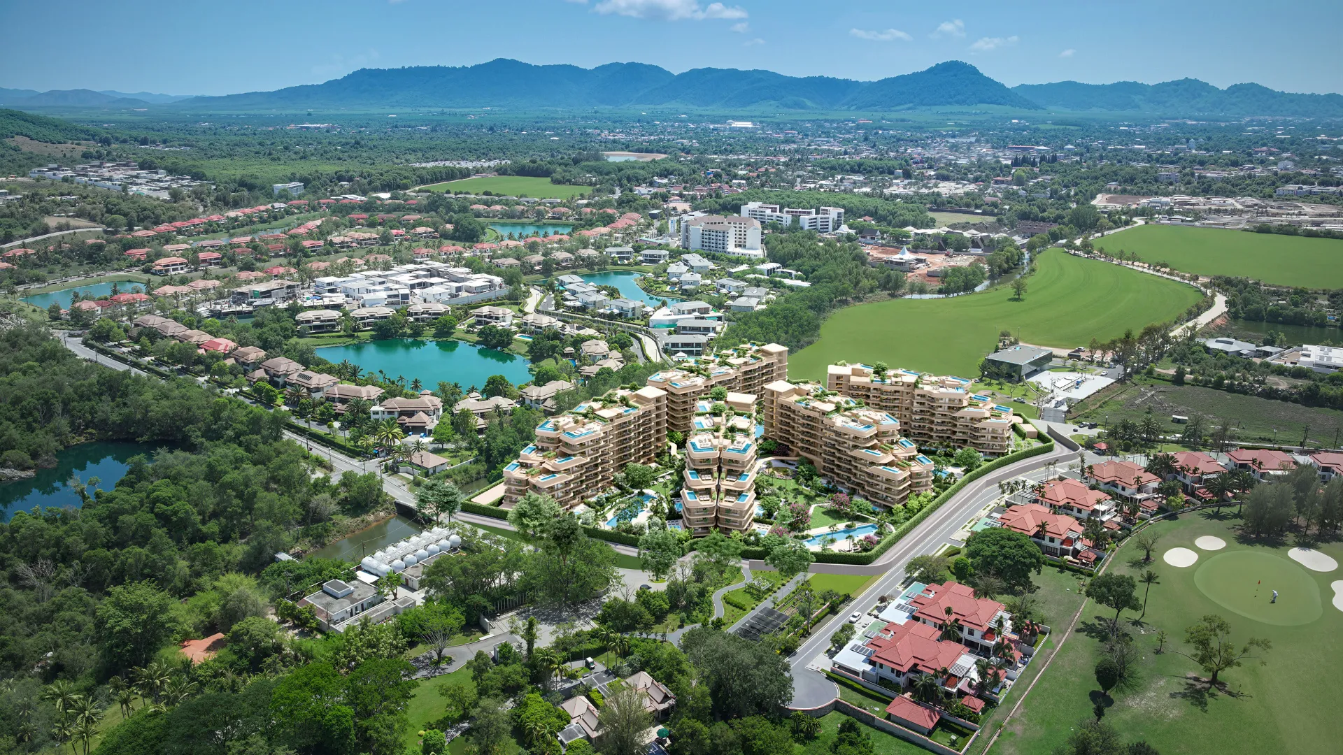 Laguna Golf Residences Hibiscus Aerial
