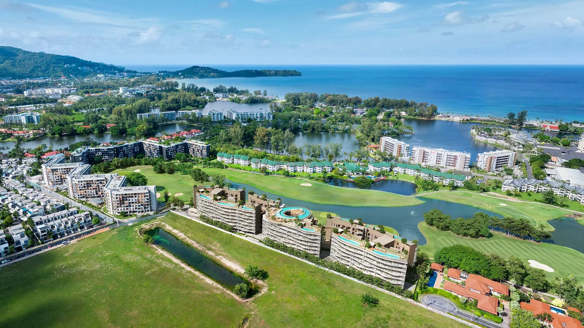 Angsana Golf Residences Topaz Aerial