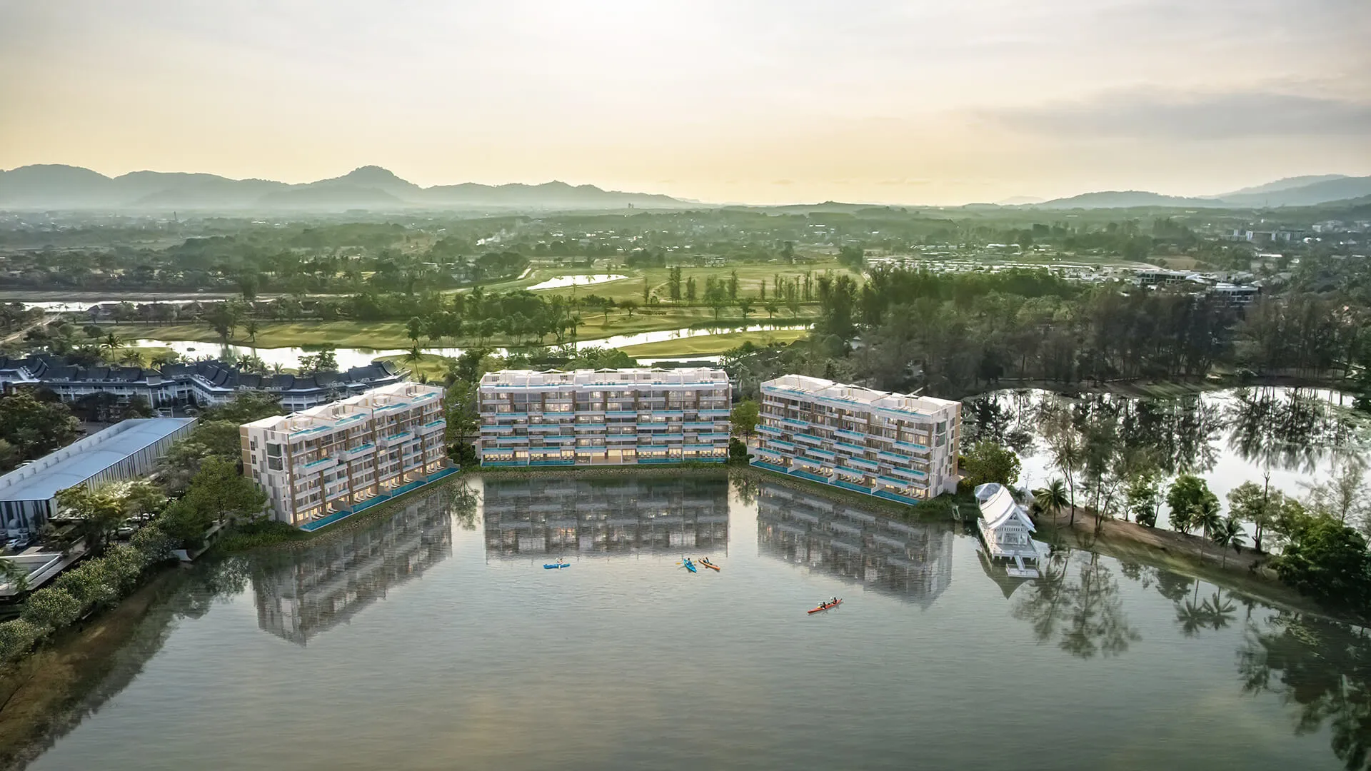 Angsana Residences Oceanview Phuket Aerial View 2