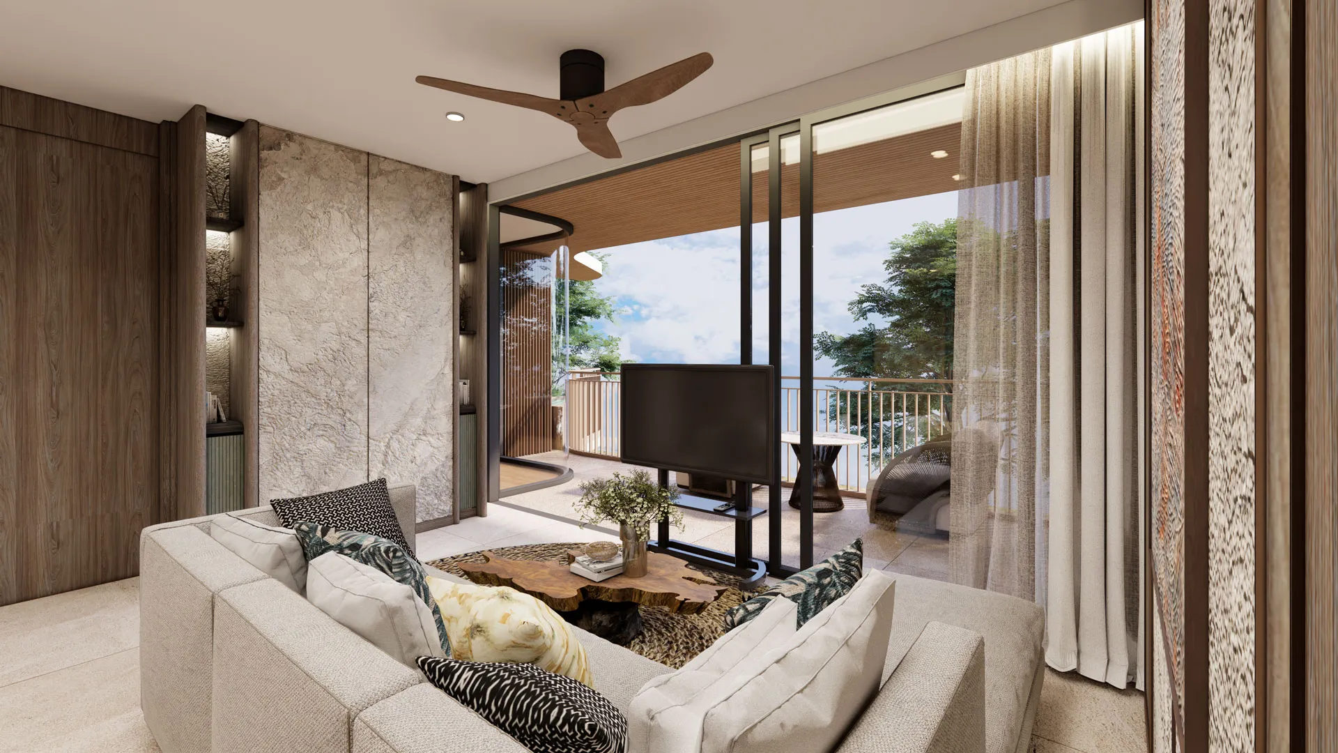 Laguna Golf Residences Hibiscus - Living