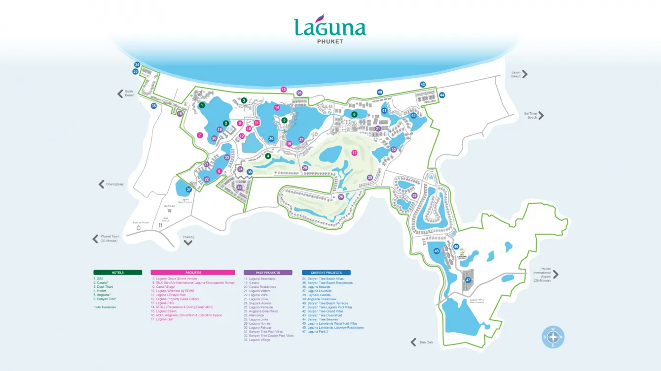 Master plan Lakelands Lakeview Residences