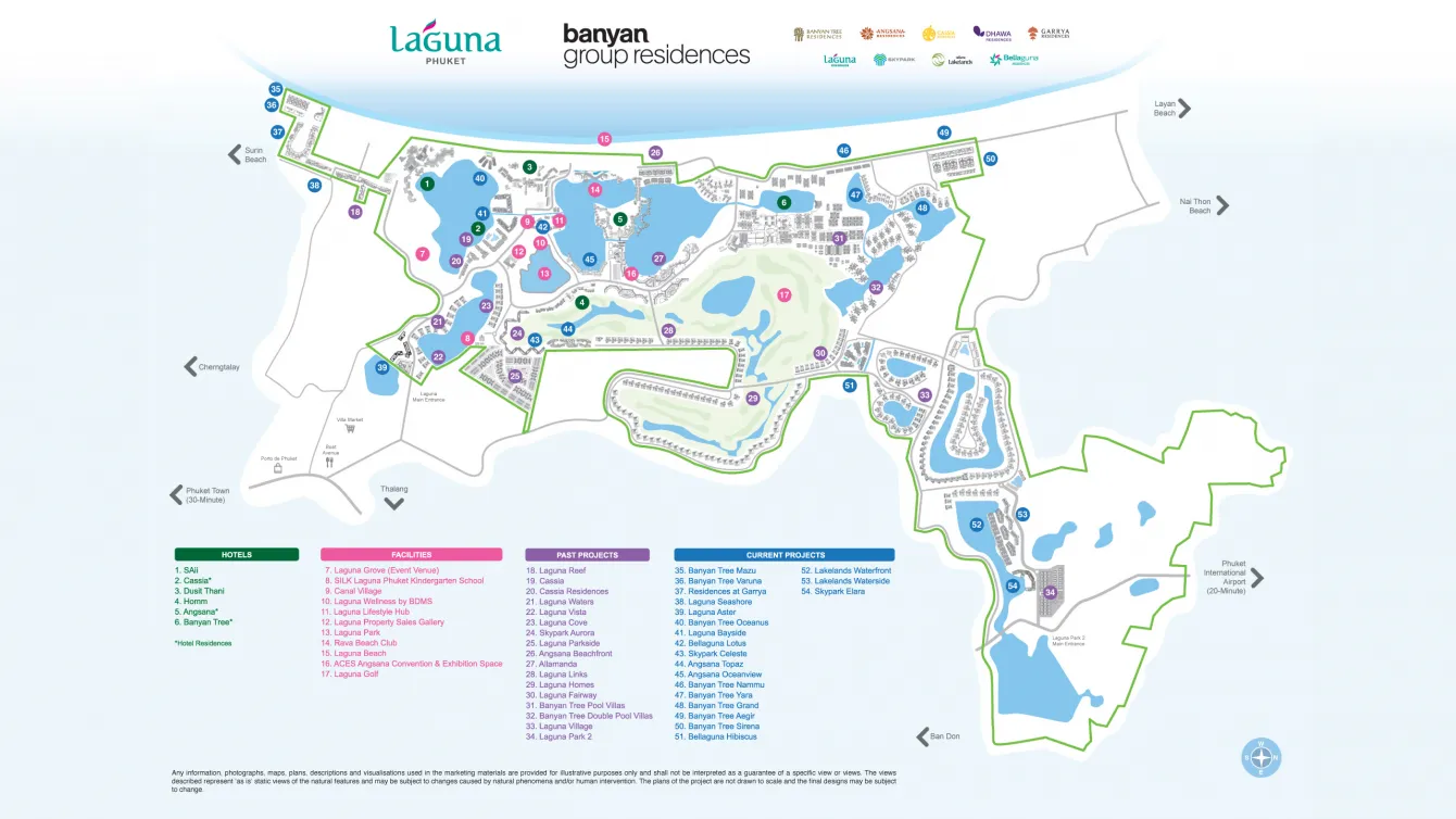 Angsana Golf Residences Topaz — master plan