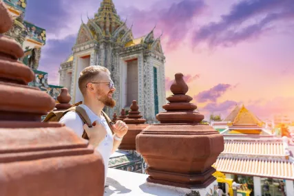 A foreign resident enjoying long-term expat life after obtaining the Thailand Privilege visa