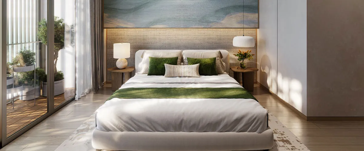 2 bedroom - Bedroom area